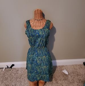 Peacock dress